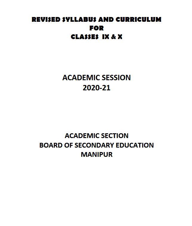 Revised Curriculum